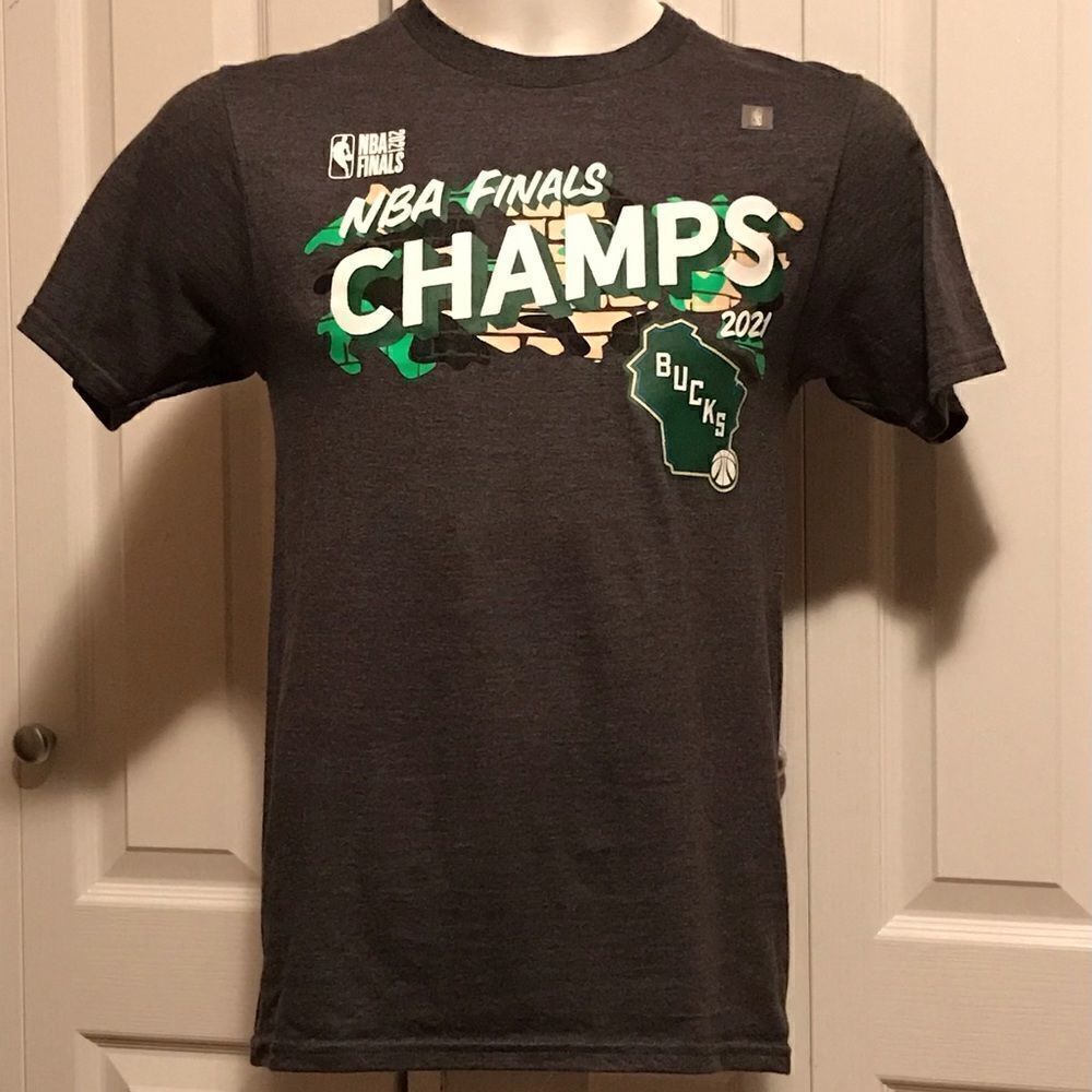Fanatics Milwaukee Bucks 2021 championship tee